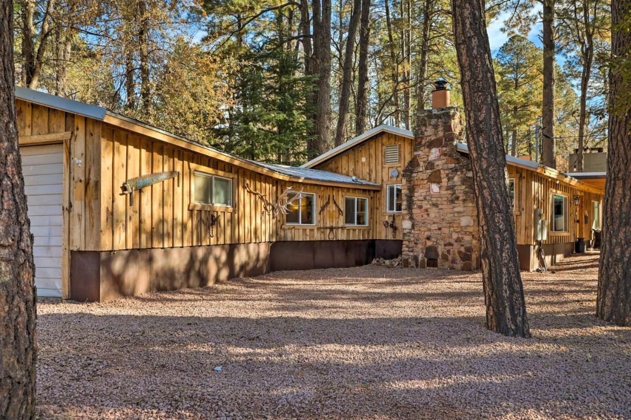 Cozy Cabin Retreat With Patio And Fenced Yard Payson Exterior foto