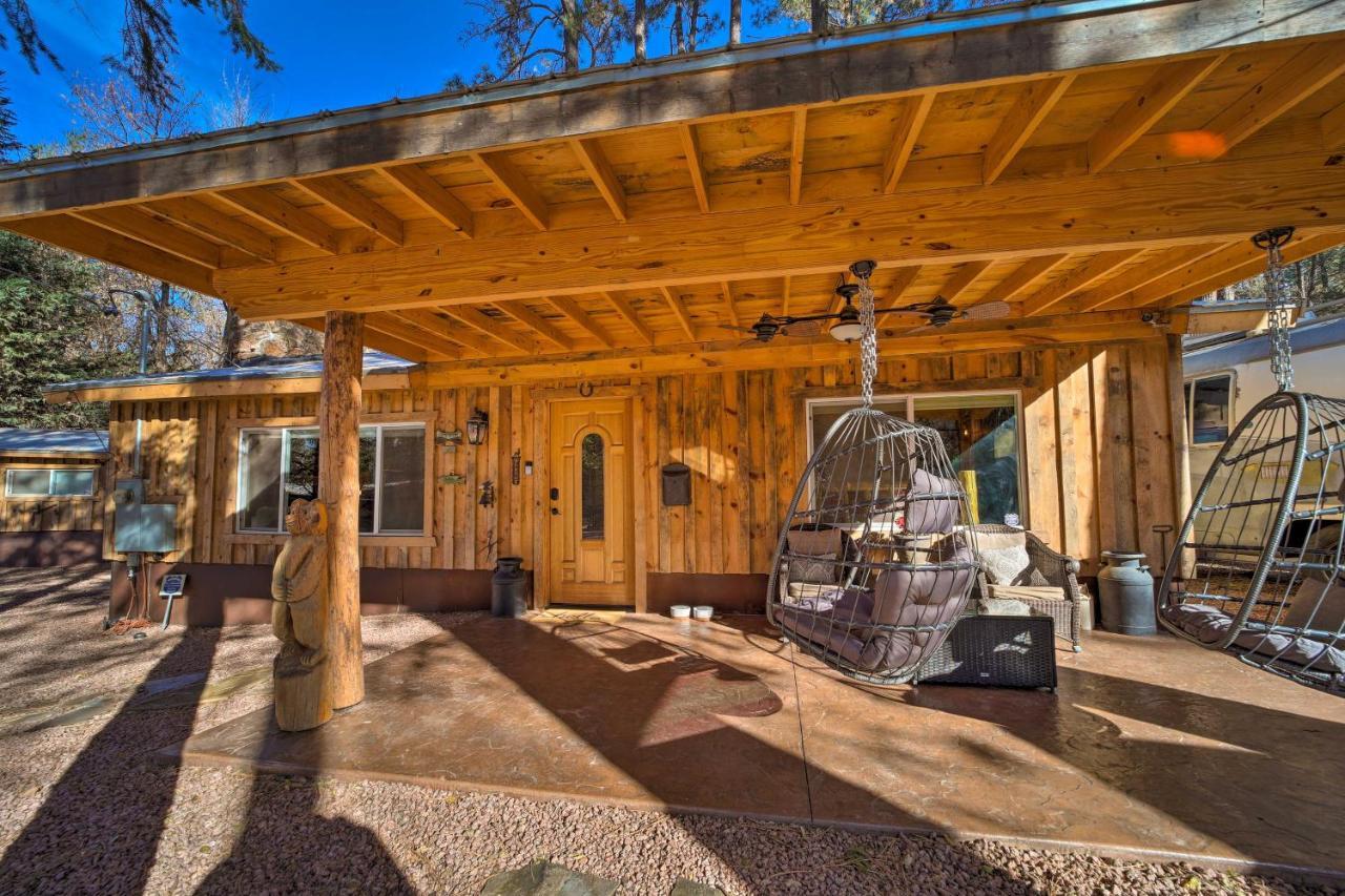 Cozy Cabin Retreat With Patio And Fenced Yard Payson Exterior foto
